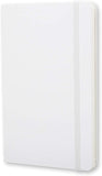 Moleskine : Notebook Large Ice White Leather (Hard Cover)