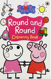 Peppa Pig: Round and Round Colouring Book