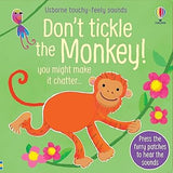 Dont Tickle the Monkey touchy feely sound book