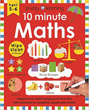 Wipe Clean Workbook 10 Minute Maths - Paperback