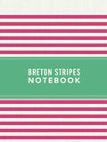 Breton Stripes Hot Pink (Notebooks)