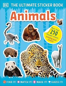 The Ultimate Sticker Book Animals