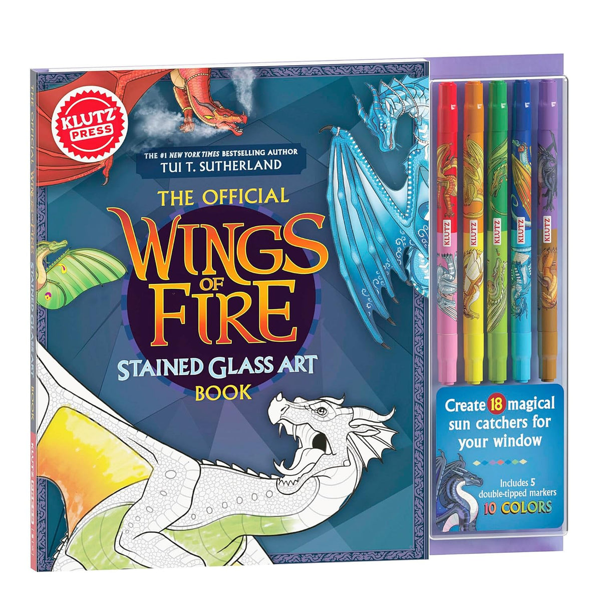 Wings of Fire Stained Glass Art Book