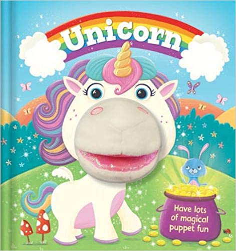 Unicorn (Hand Puppet Fun) (Colouring and Sticker Fun)