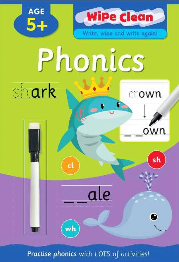Wipe Clean Book Phonics