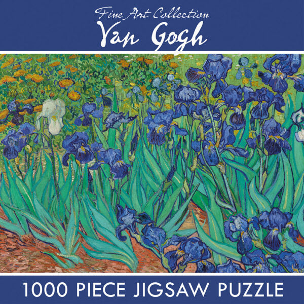 Fine Art collection  VAN GOGH  IRISES 1000 PIECE JIGSAW PUZZLE