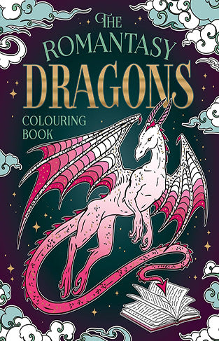 The Romantasy Dragons Colouring Book