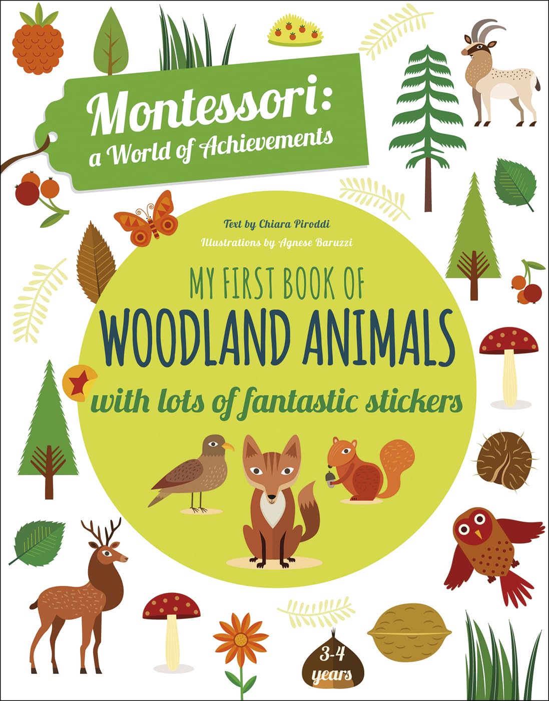 My First Book of Woodland Animals: Montessori