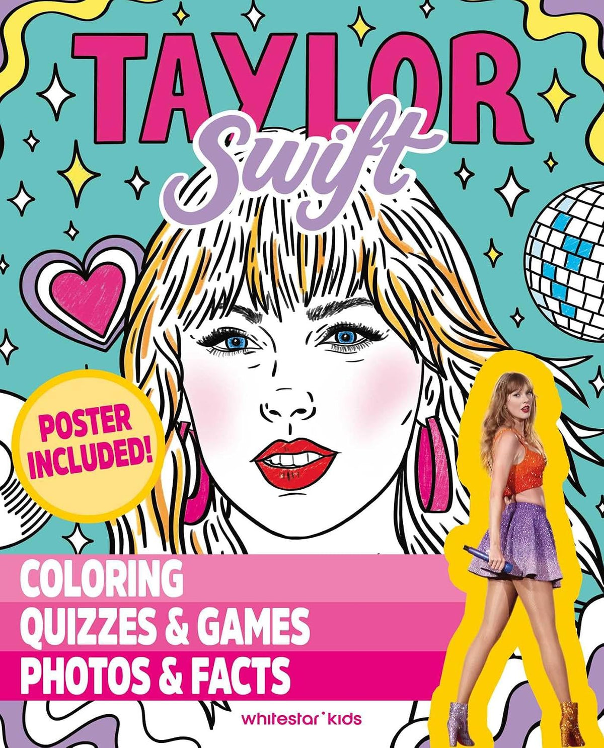 Taylor Swift: Coloring and Activity Book