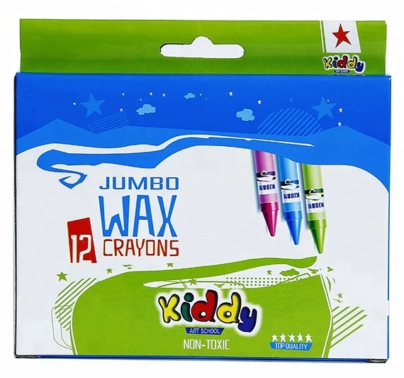 Jumbo Wax 12 Crayons