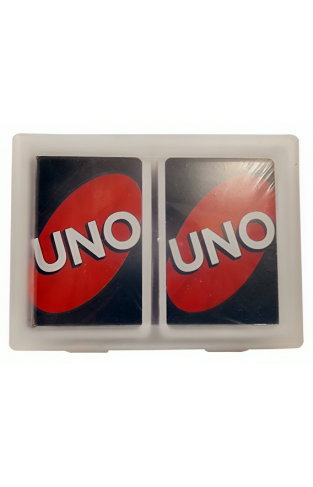 UNO CARD  PLASTIC CASE