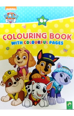 Paw Patrol  Colouring Book 4plus