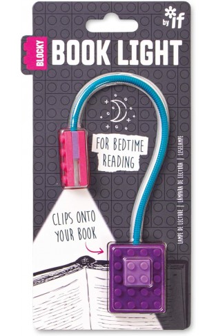 Blocky Book Light  Purple