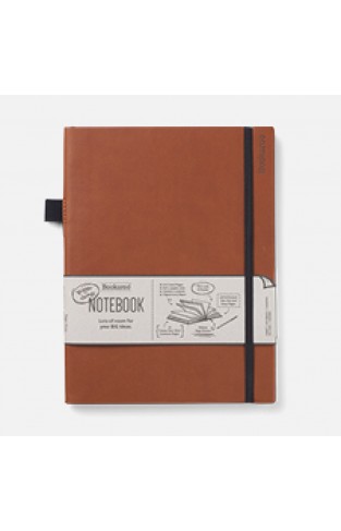 Bookaroo Bigger Things Notebook Journal  Brown