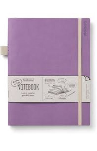 Bookaroo Bigger Things Notebook Journal   Aubergine