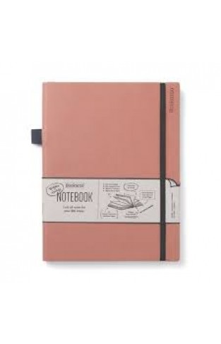 Bookaroo Bigger Things Notebook Journal  Blush