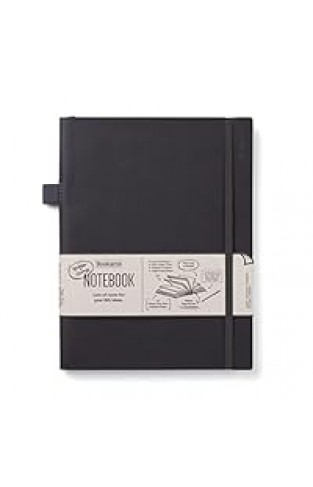 Bookaroo Bigger Things Notebook Journal   Charcoal