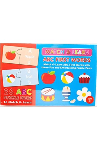 Match & Learn ABC First Words Puzzle Pairs