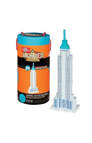 T.S. Shure ArchiQuest Empire State Building Wooden Architectural Blocks