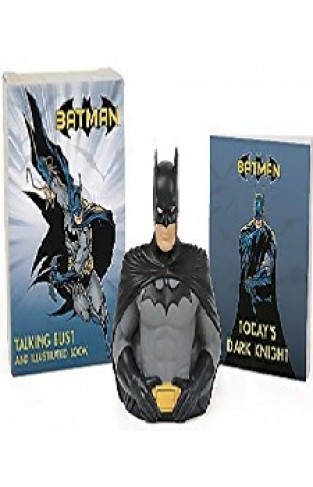 Batman: Talking Bust and Illustrated Book