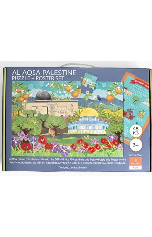 Kids Al Aqsa Palestine Puzzle  Poster Set