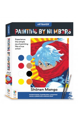 Art Maker Painting by Numbers Shonen Manga