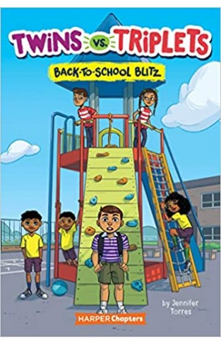 Twins vs. Triplets #1: Back-to-School Blitz (HarperChapters) - (PB)