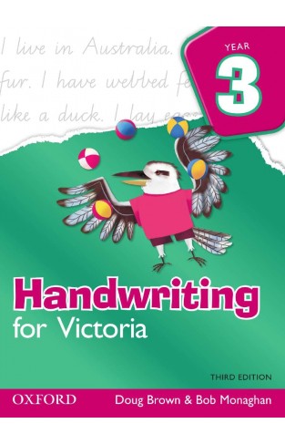 Handwriting for Victoria  3rd Edition Year 3