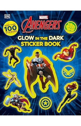 Marvel Avengers Glow in the Dark Sticker Book - With More Than 100 Stickers