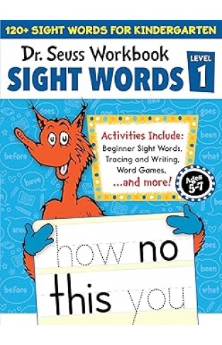 Dr Seuss Sight Words Level 1 Workbook