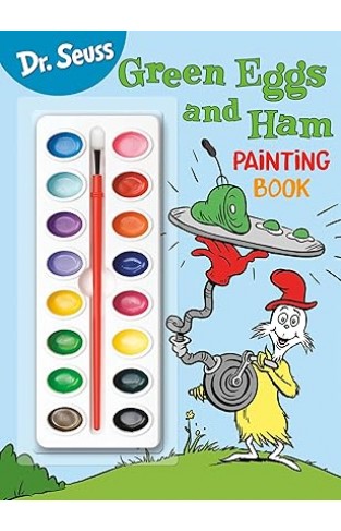 Dr. Seuss: Green Eggs and Ham Painting Book - Coloring and Activity Book with Paint Box