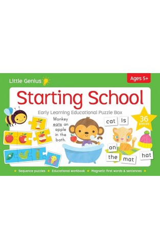 Lg Puzzle Box Starting School Fun