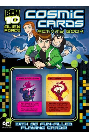 Ben 10 Alien Force Cosmic Cards Activity Book