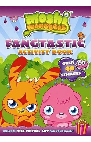 Moshi Monsters Fangtastic Activity Book with Stickers