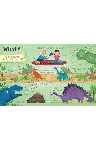 Lift-the-flap Questions and Answers about Dinosaurs