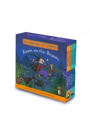 Room on the Broom and The Snail and the Whale Board Book Gift Slipcase