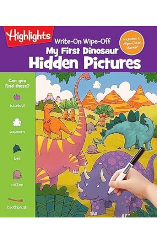 Write-On Wipe-Off My First Dinosaur Hidden Pictures