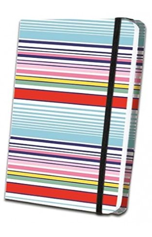 Thin Striped Fabric Journal