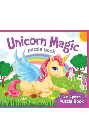 Unicorn Magic Puzzle Book