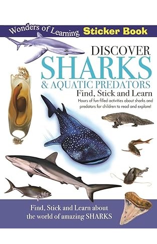 Discover Sharks - Sticker Book