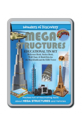 MEGA STRUCTURES EDUCATIONAL LARGE TIN SET