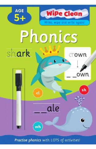 Wipe Clean Book Phonics  