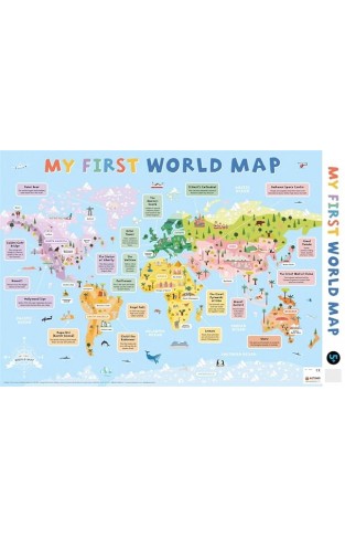 My First World Map  CHART