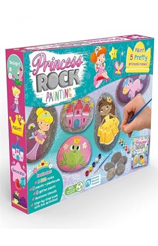 Princess Rock Painting 