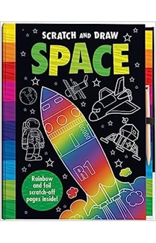 Scratch and Draw Space - Scratch Art Activity Book - That, Imagine