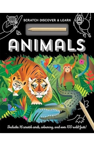 Animals (Scratch, Discover & Learn) 