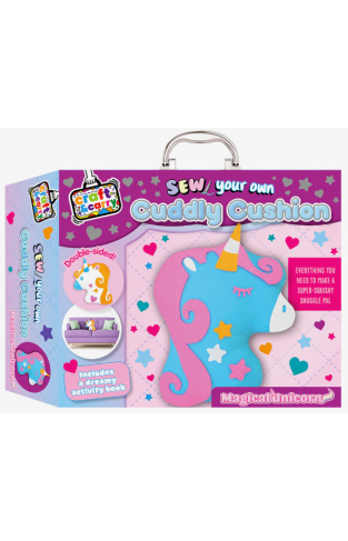 Sew Your Own Cuddly Cushion Kit  Magical Unicorn