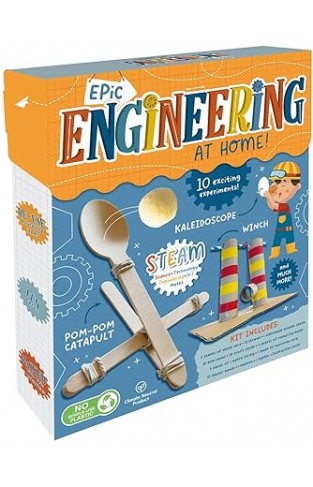 Epic Engineering At Home! - Children's Science Kit