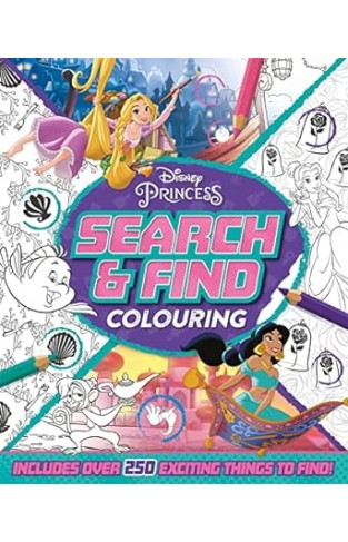 Disney Princess: Search & Find Colouring