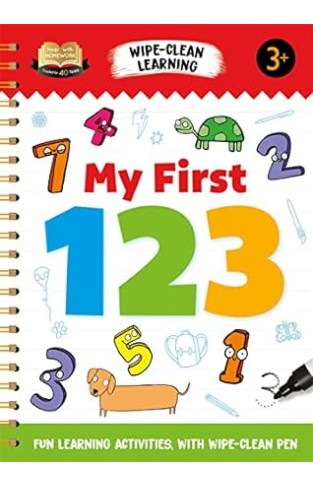 My First 123  Wipe Clean Workbook